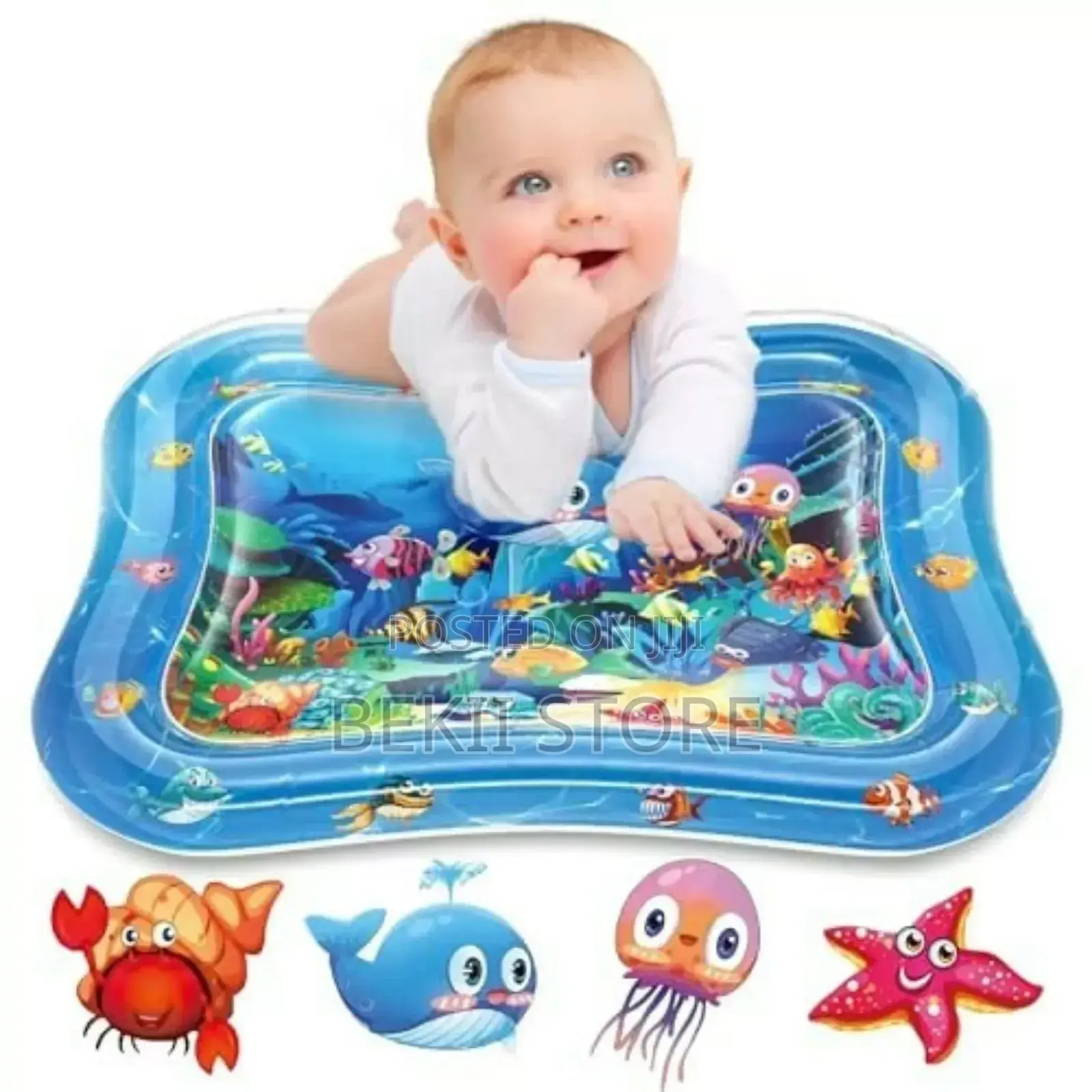 የሕፃናት የዉሃ መጫወቻ ምንጣፍ Inflatable Baby Water Play Mat