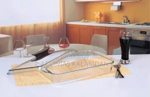 Tempered Glass Bakeware የመስታዎት ፓትራ