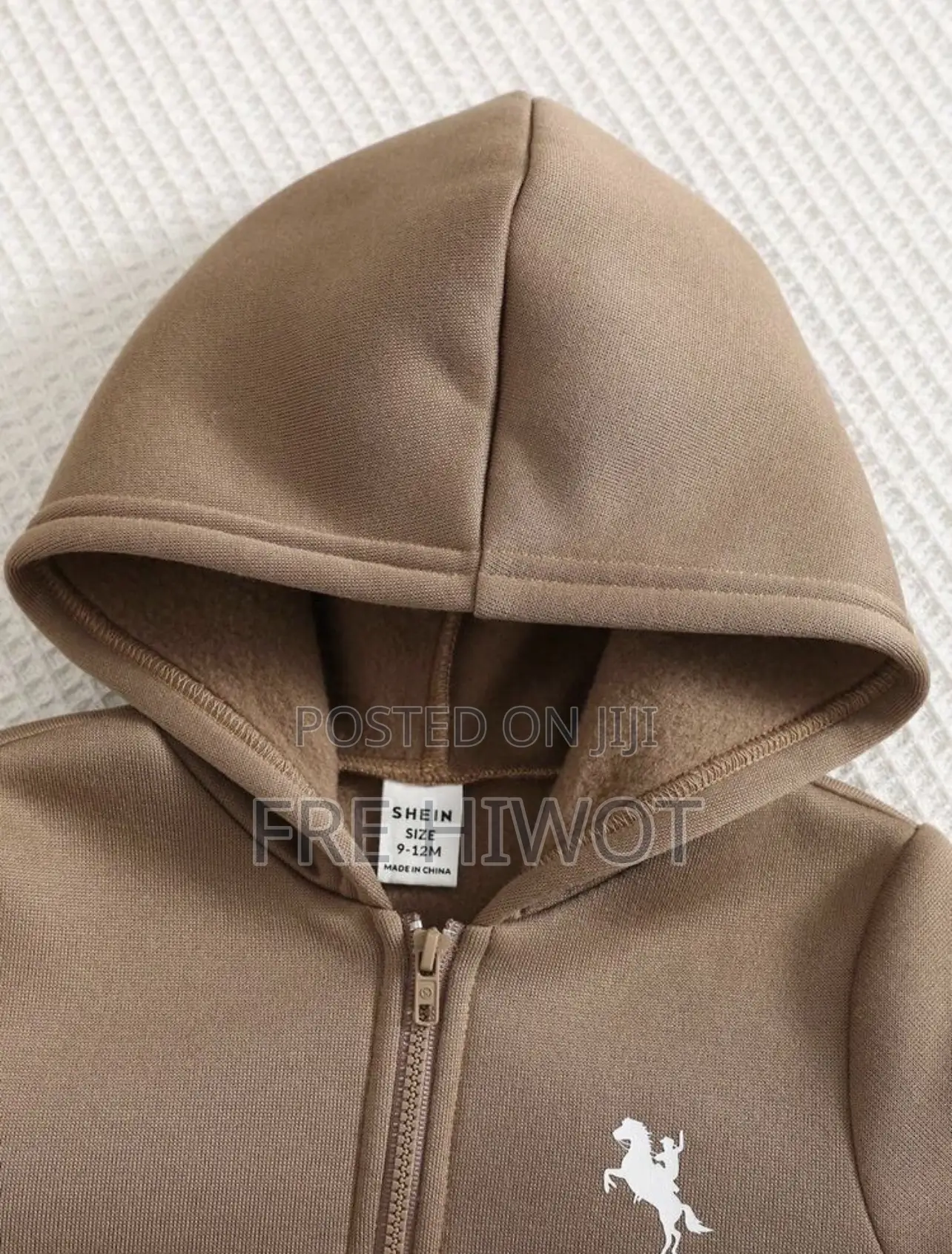 2pcs Baby Boys Thermal Lined Hoodie Sweatshirt and Jogger Pants
