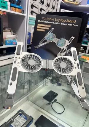 Portable Laptop Stand and Fan