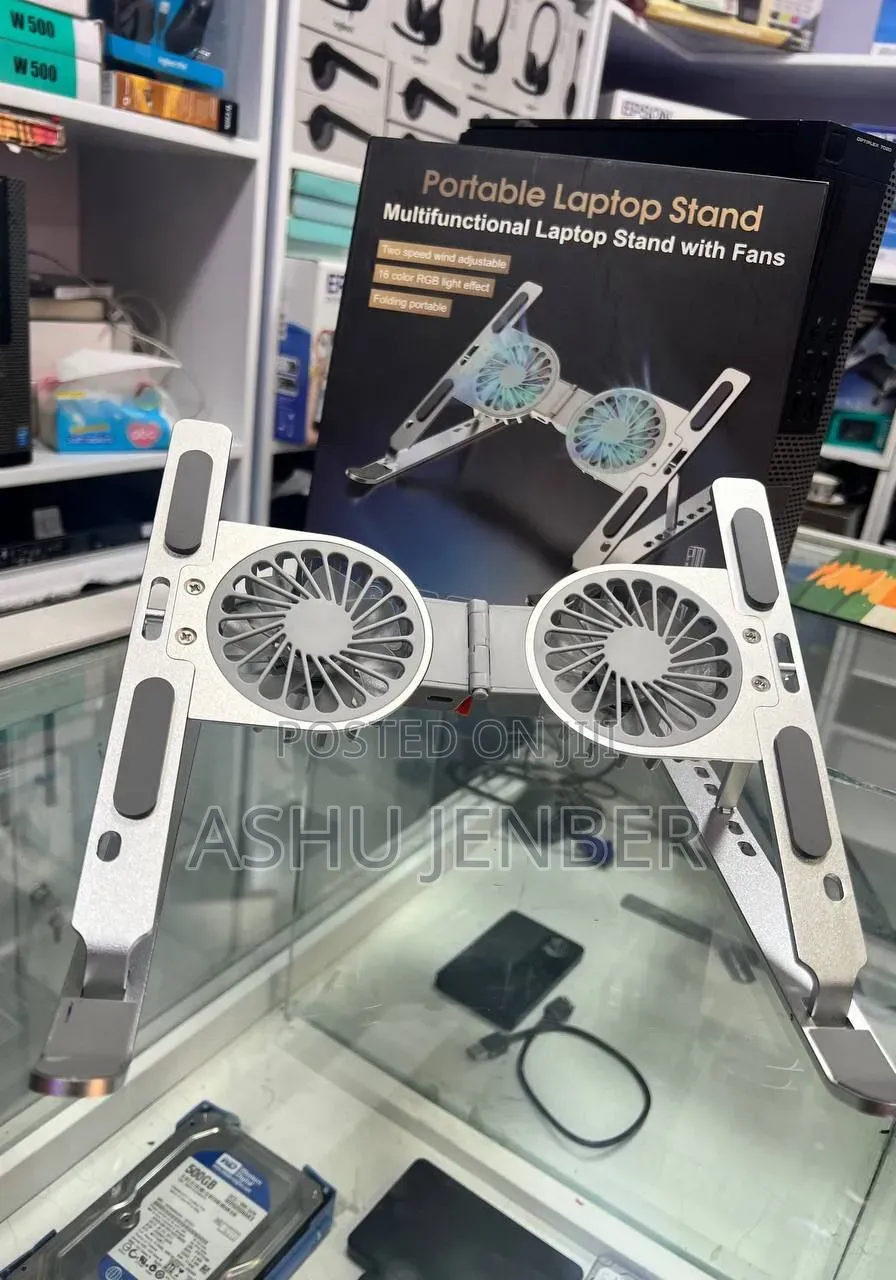 Portable Laptop Stand and Fan