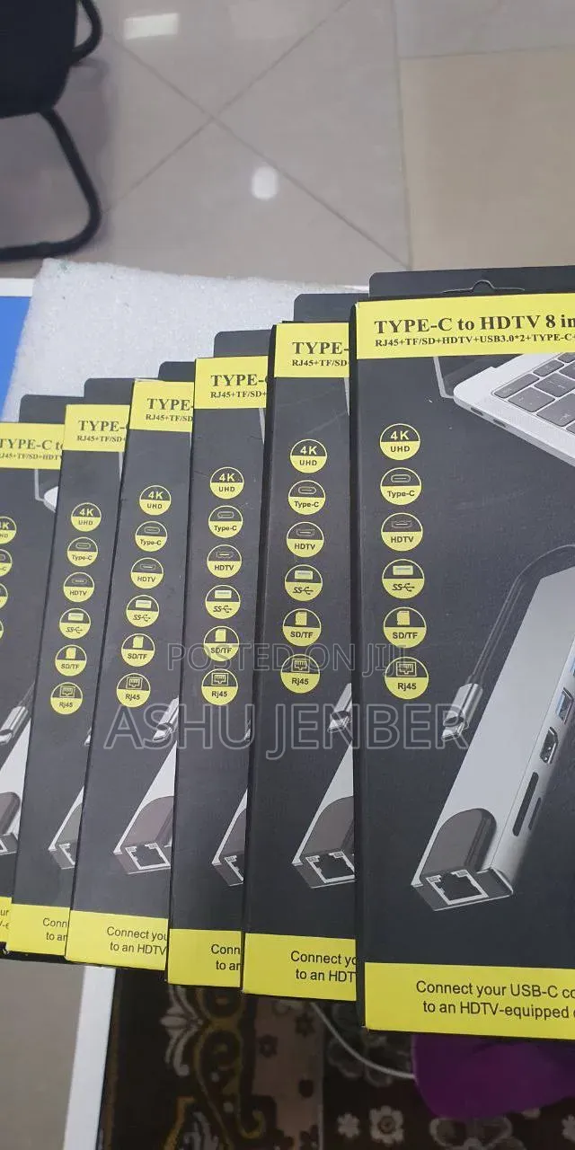 Tyep C to HDTV 8 Ln 1