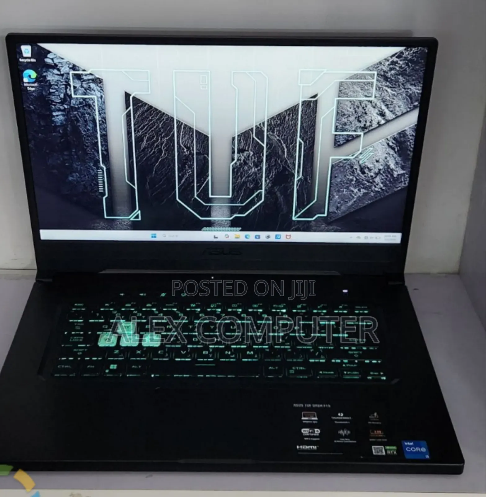 New Laptop Asus TUF Gaming A15 16GB Intel Core i5 SSD 512GB