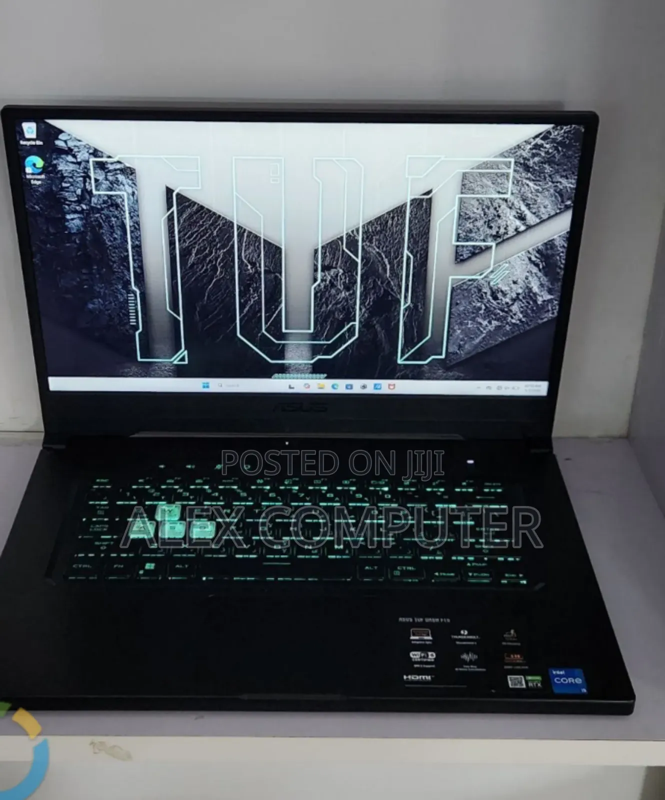 New Laptop Asus TUF Gaming A15 16GB Intel Core i5 SSD 512GB