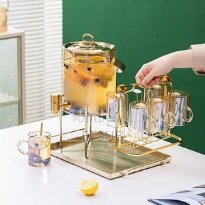 Glass Dispenser Jar