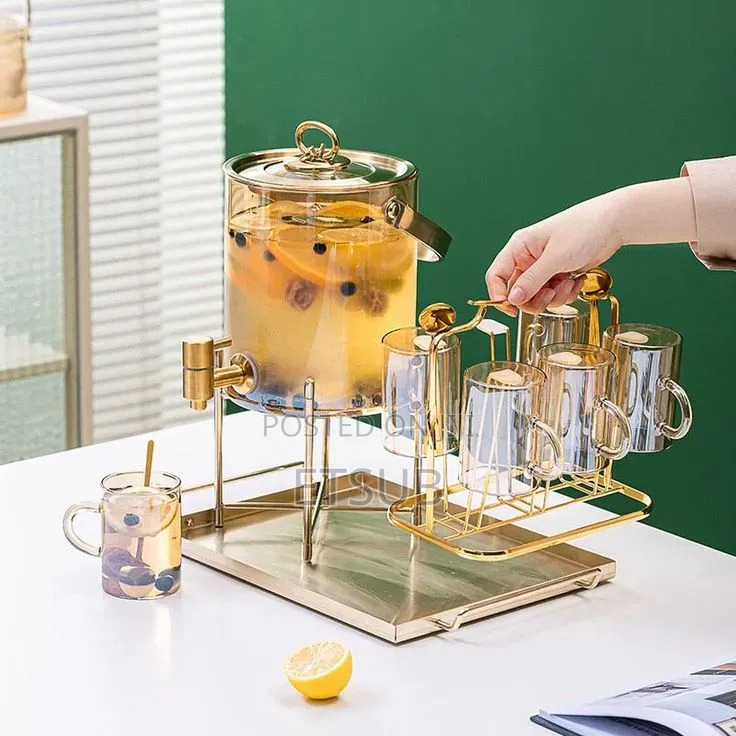 Glass Dispenser Jar