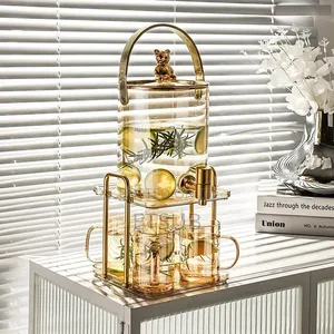 Glass Dispenser Jar
