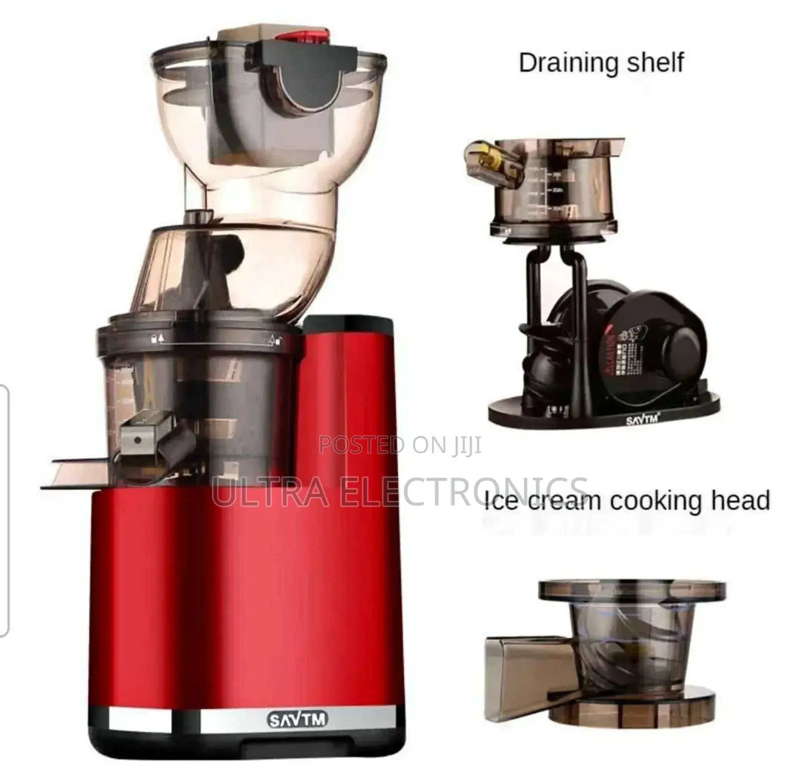 Sokany Masticating Extractor Juicer (Model Sk-25 or Je-25),