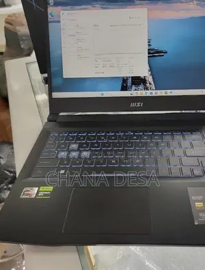 New Laptop MSI 16GB AMD Ryzen 5 SSD 512GB