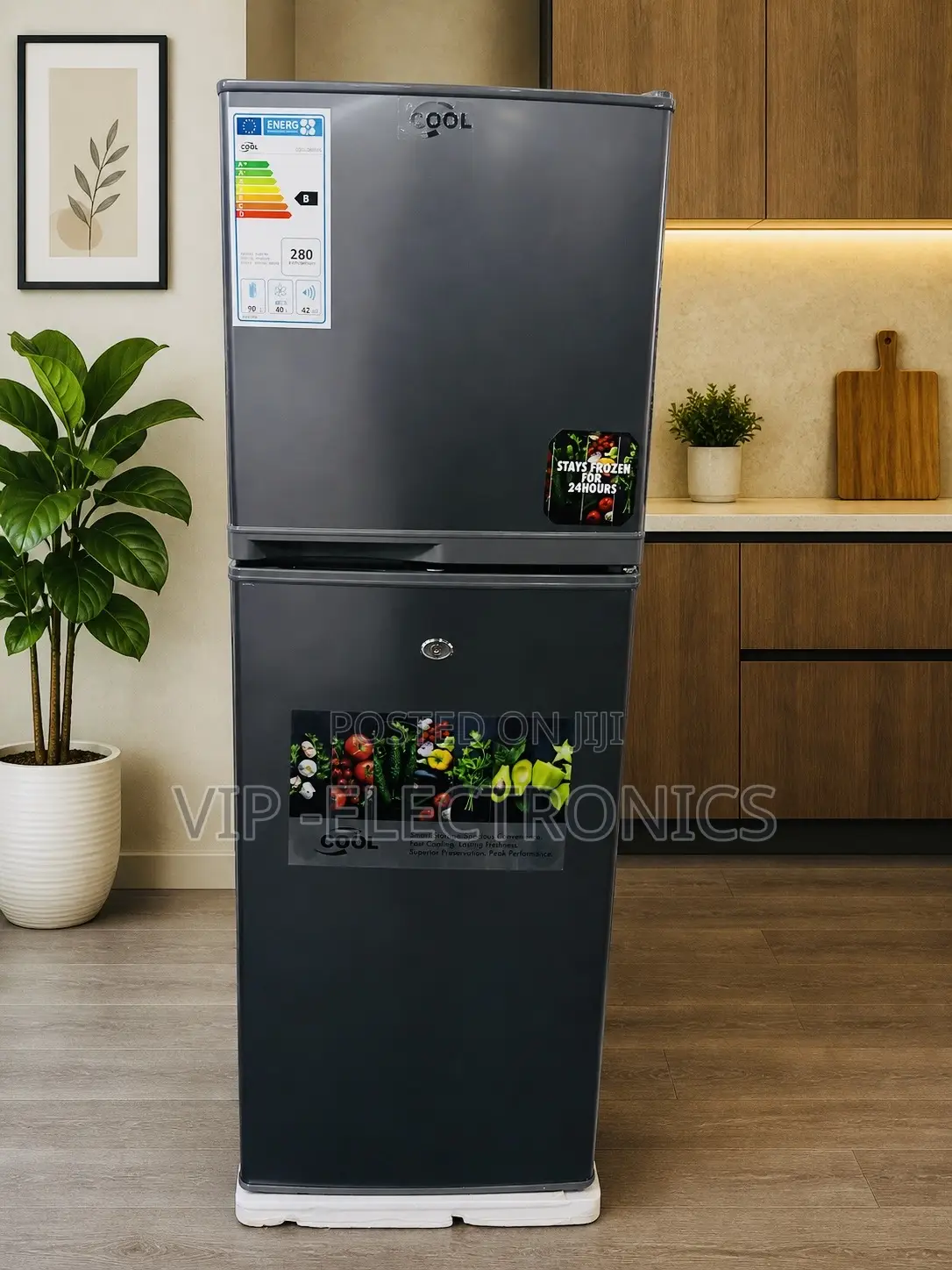 Cool Refrigerator 260 Double-Door Top-Mount