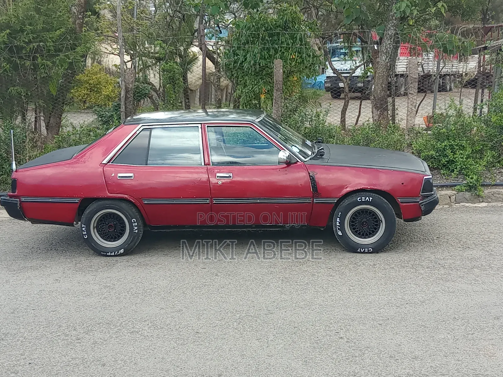 Mitsubishi Galant 1982 Red