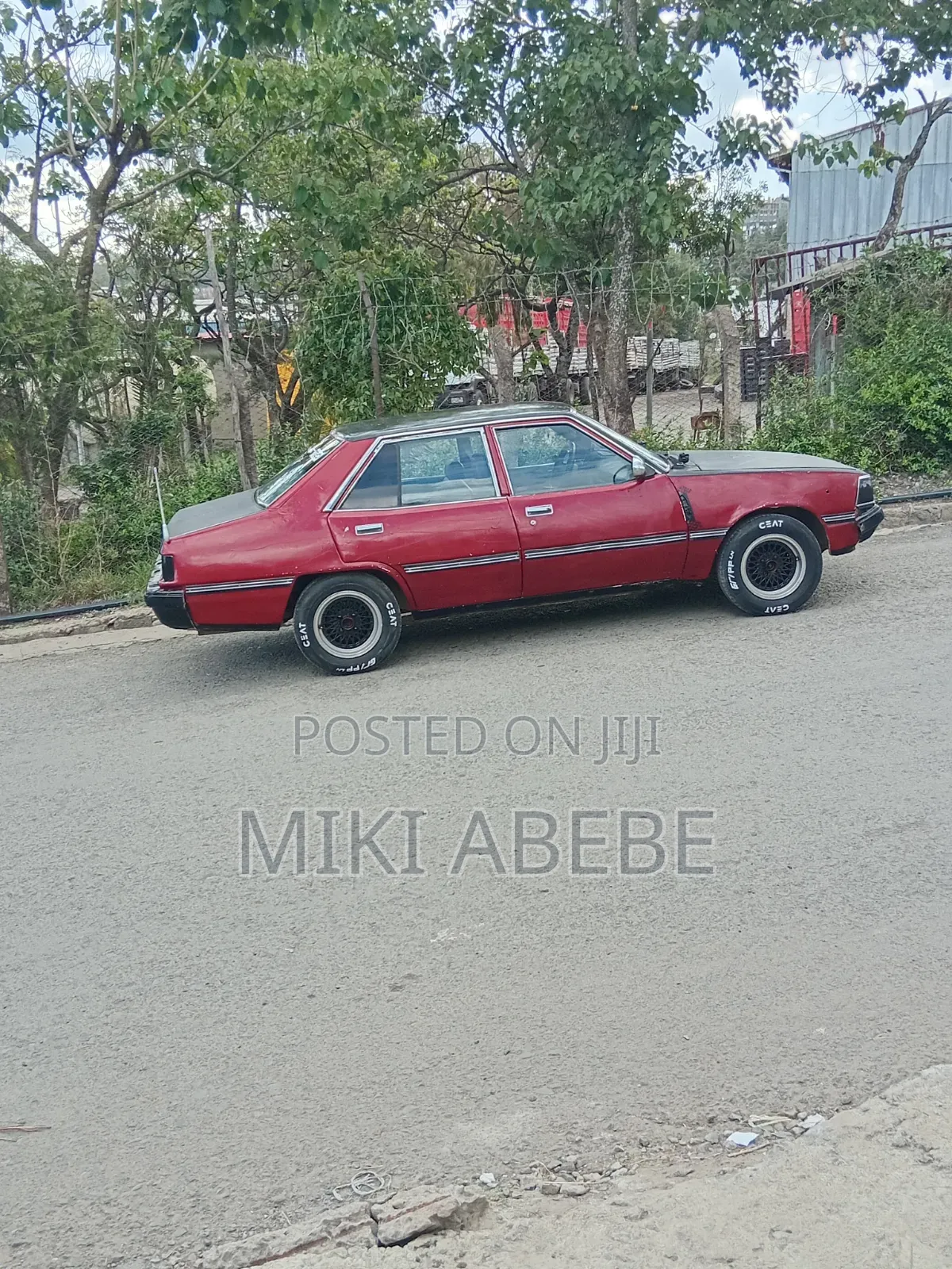 Mitsubishi Galant 1982 Red