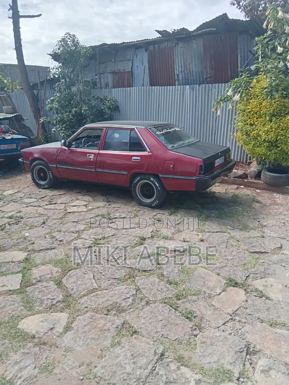 Mitsubishi Galant 1982 Red