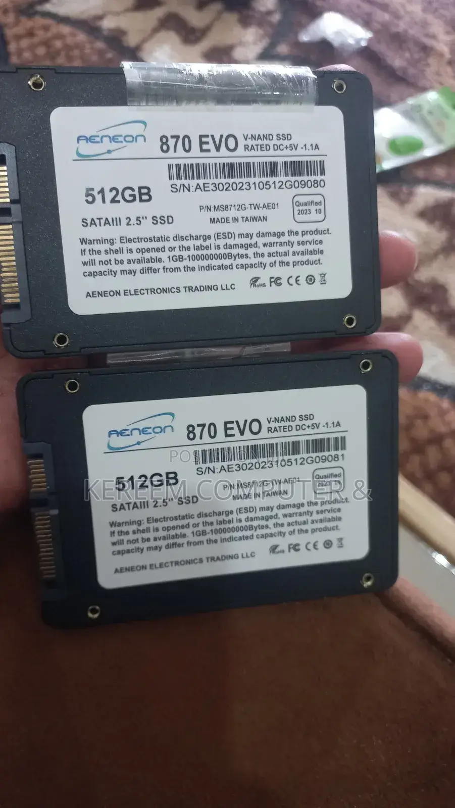 SSD 512gb – Aeneon 870 Evo