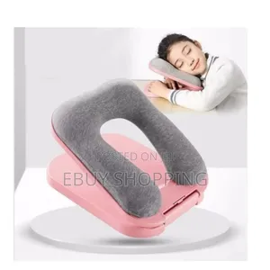 Super Soft U-Shape Foldable Nap Pillow – Carry-on Friendly for Travel