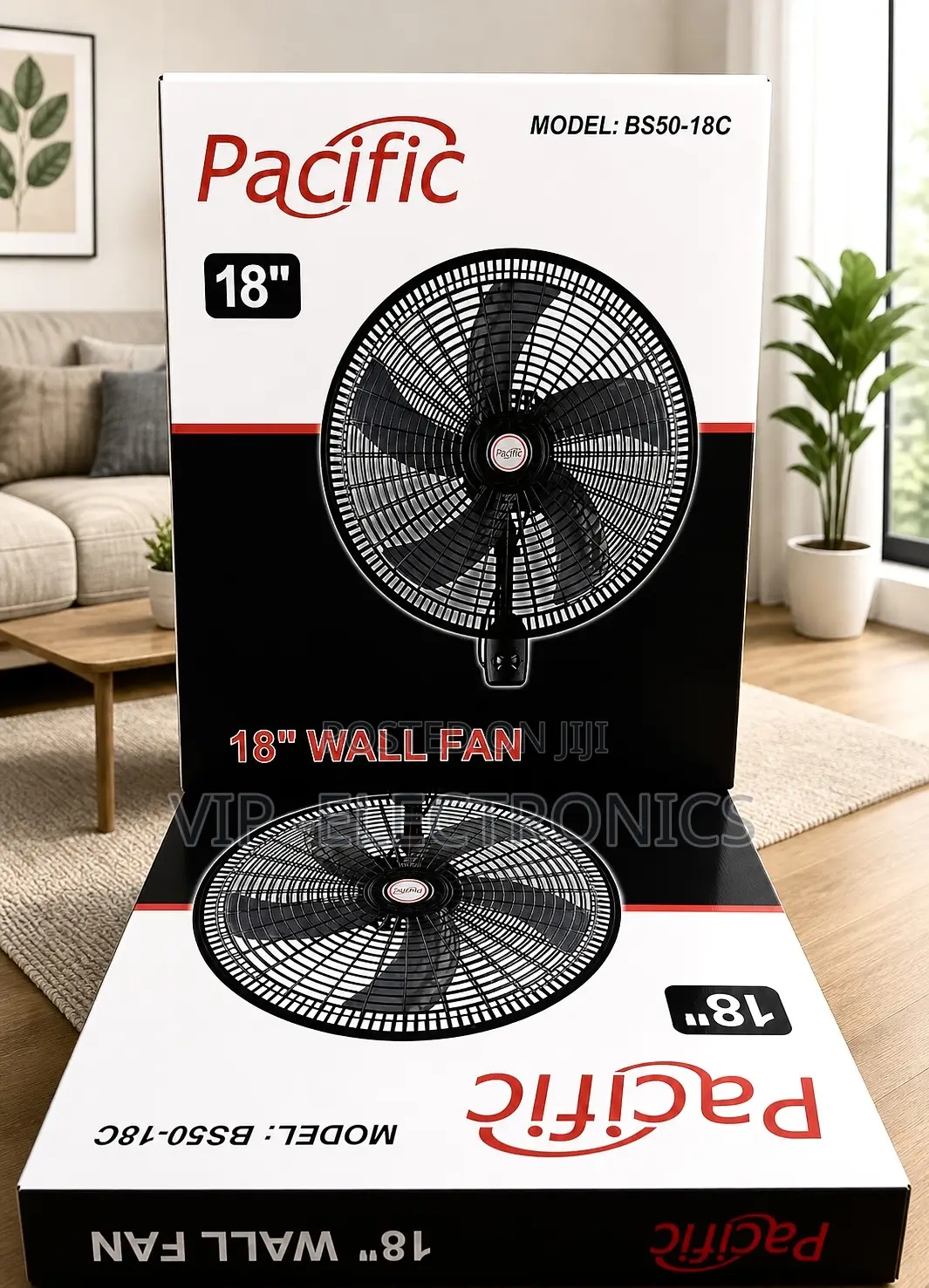 Pacific 18" Wall Fan (Model: Bs50-18c)