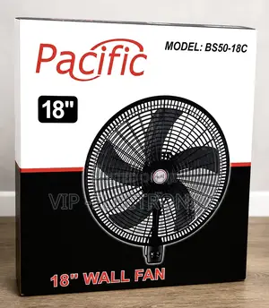 Pacific 18-Inch Wall Fan Is Designed to Provide Powerful