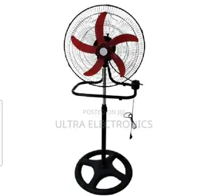 Fan ሙቀት ማቀዝቀዣ Features a Sturdy Stand With Adjustable Height and a S