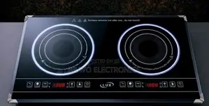 Lux Double Electric Ceramic Touch Stove