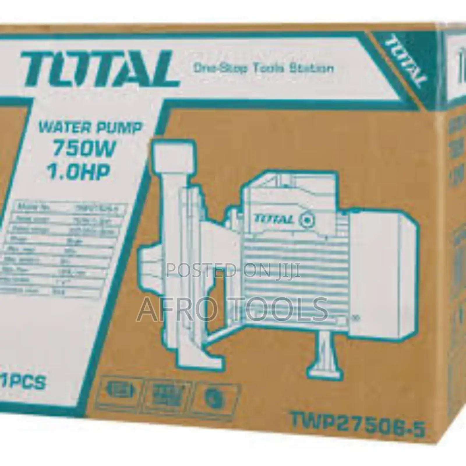 Total Centrifugal 1hp Pump