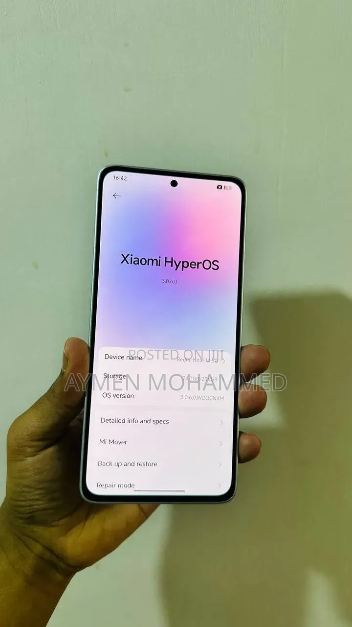 New Xiaomi Redmi Note 14 5G 256 GB Red