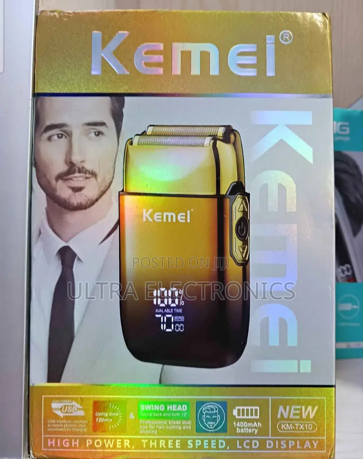 Kemei Km-Tx10 Electric Shaver for Men. Key Features: It Features
