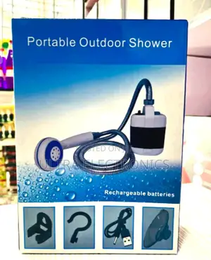 Sohe Portable Camping Shower Pump, a Battery-Powered Device Designed