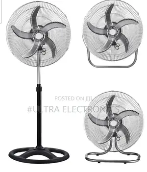 Fan 3-in-1 Industrial Fan, Likely the Crown 18" Model (Fs450).