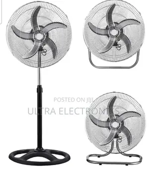 Fan 3-in-1 Industrial Fan, Likely the Crown 18" Model (Fs450).