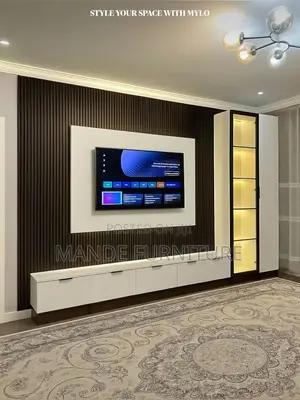 Wall Tv Stand ጥራት ያላቸው የግድግዳ ታቪ ስታንድ ስራ በካሬ የሚሰሩ