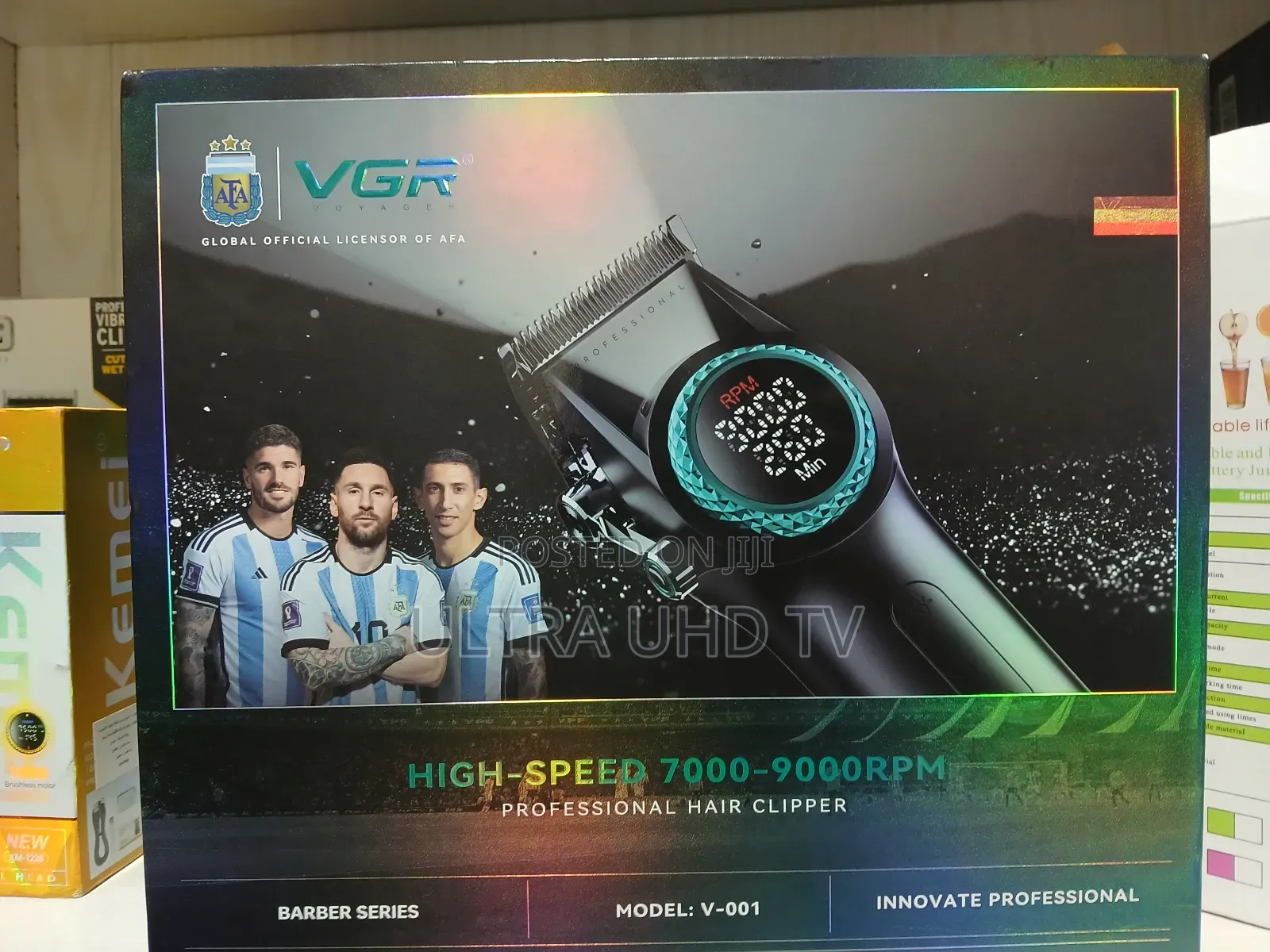Hair Clipper.Vgr v-001 Professional Motor Speed: A High-Speed Motor