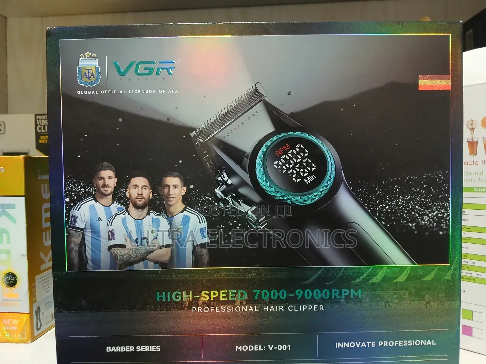 Hair Clipper.Vgr v-001 Professional Motor Speed: A High-Speed Motor