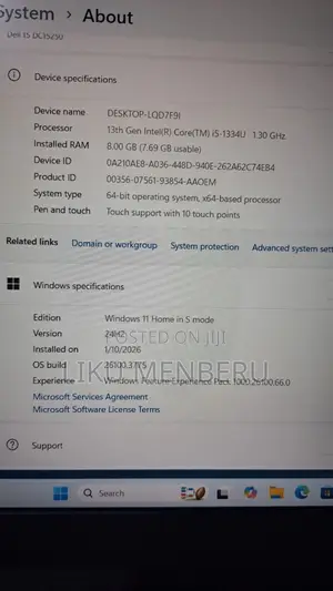 Laptop Dell Inspiron 1525 8GB Intel Core i5 SSD 500GB
