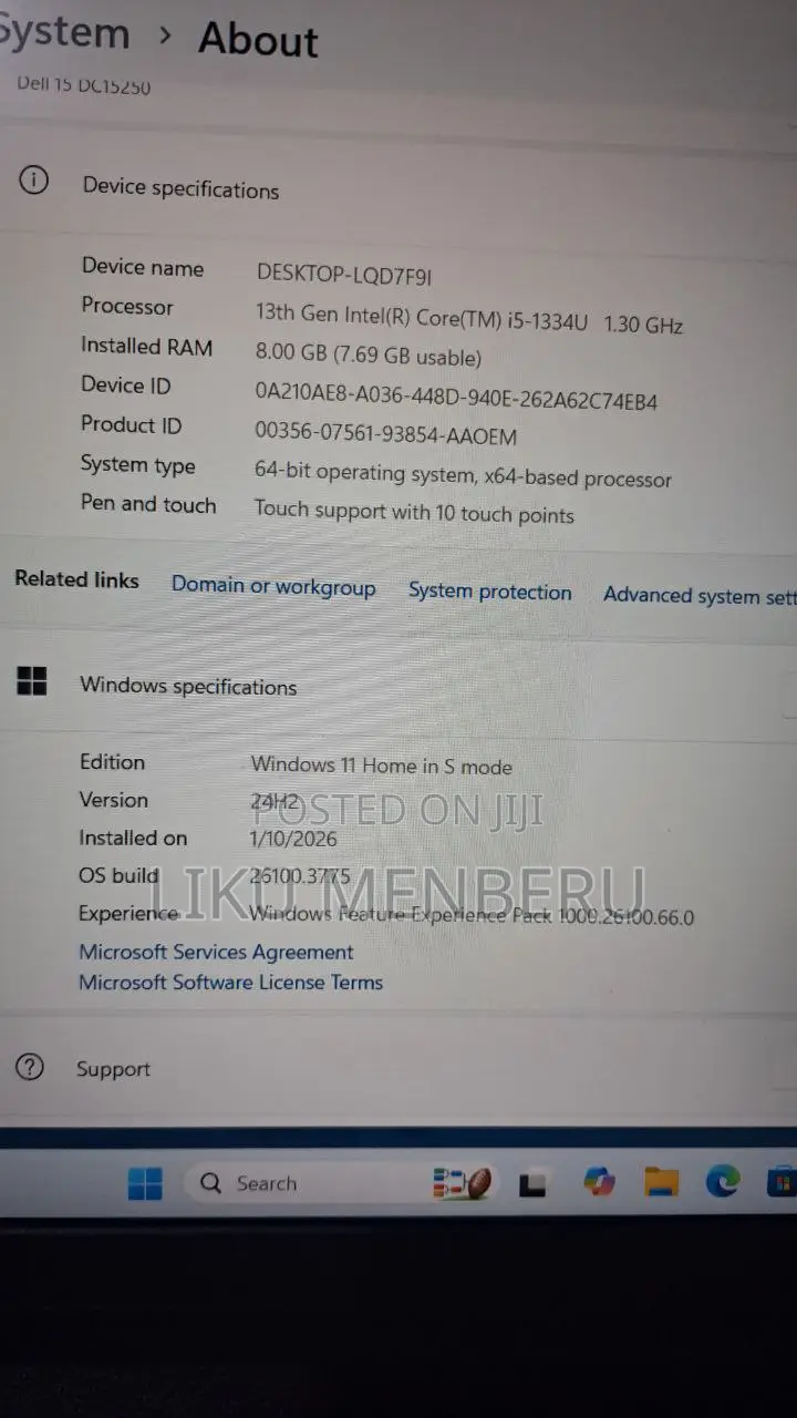 Laptop Dell Inspiron 1525 8GB Intel Core i5 SSD 500GB
