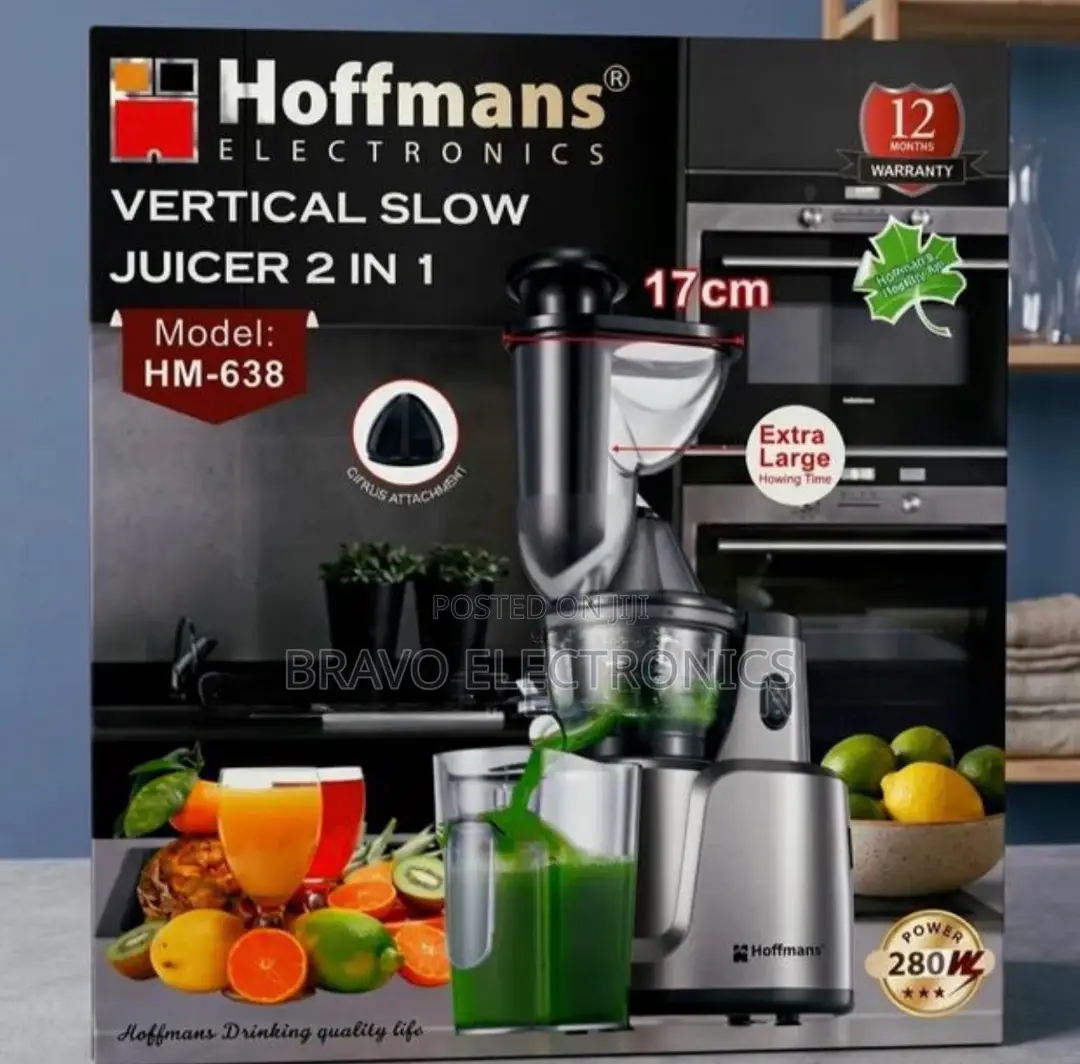 Hoffmans Vertical Slow Juicer 2 in 1