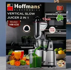 Hoffmans Vertical Slow Juicer 2 in 1