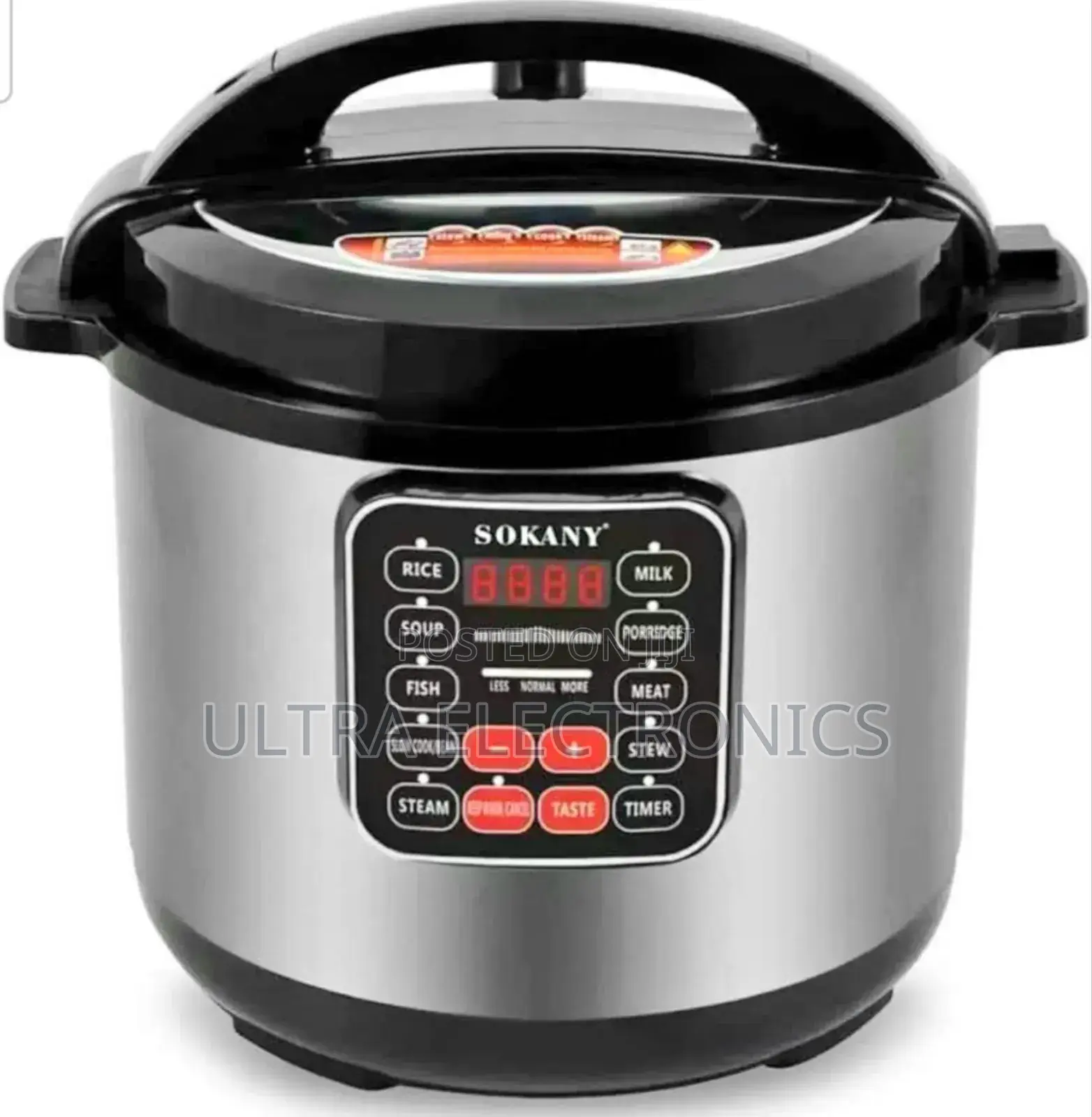 Pressure Cooker Sokany Electric, With a 13-Liter Capacity A