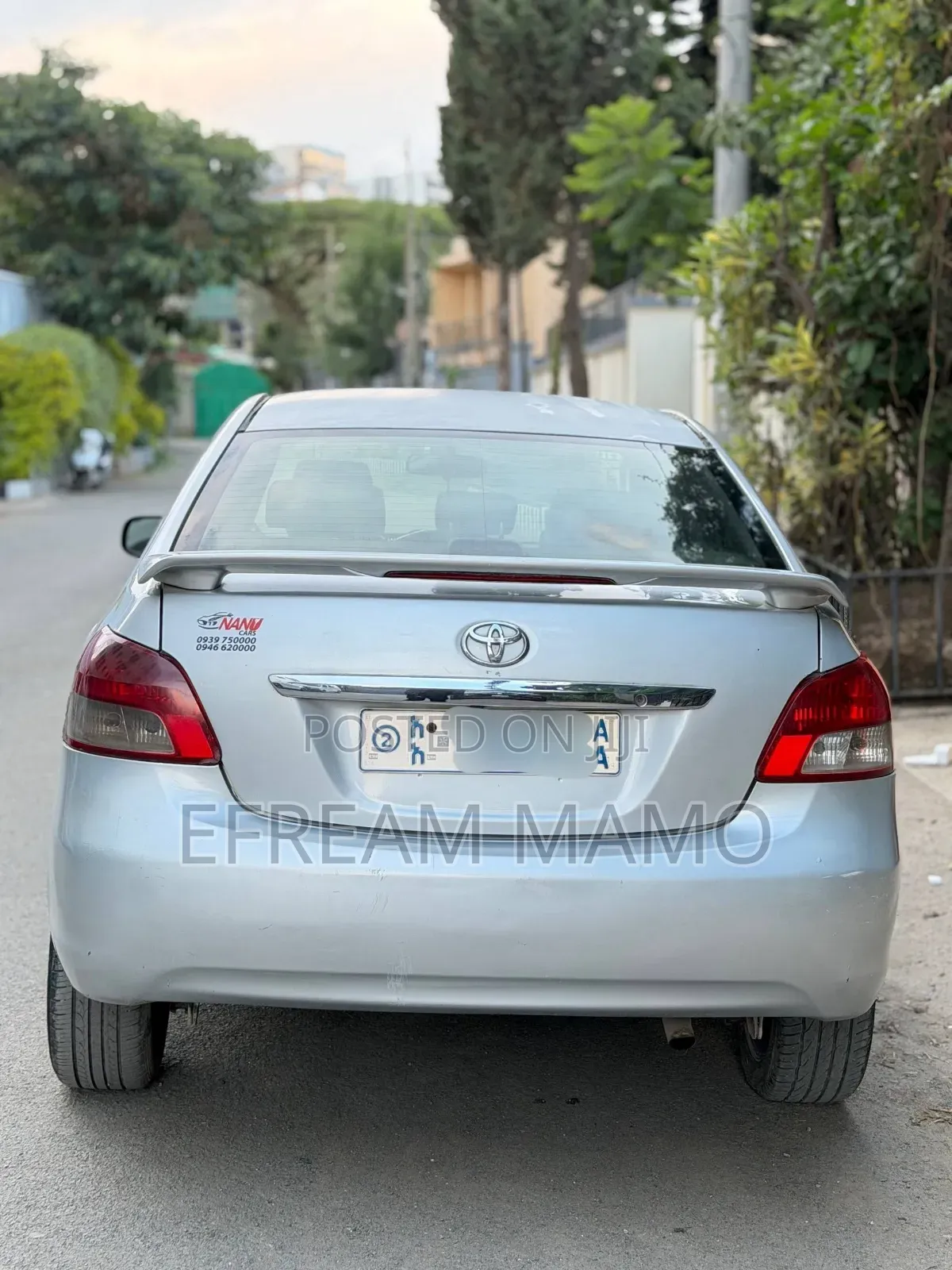 Toyota Yaris 2007 Silver