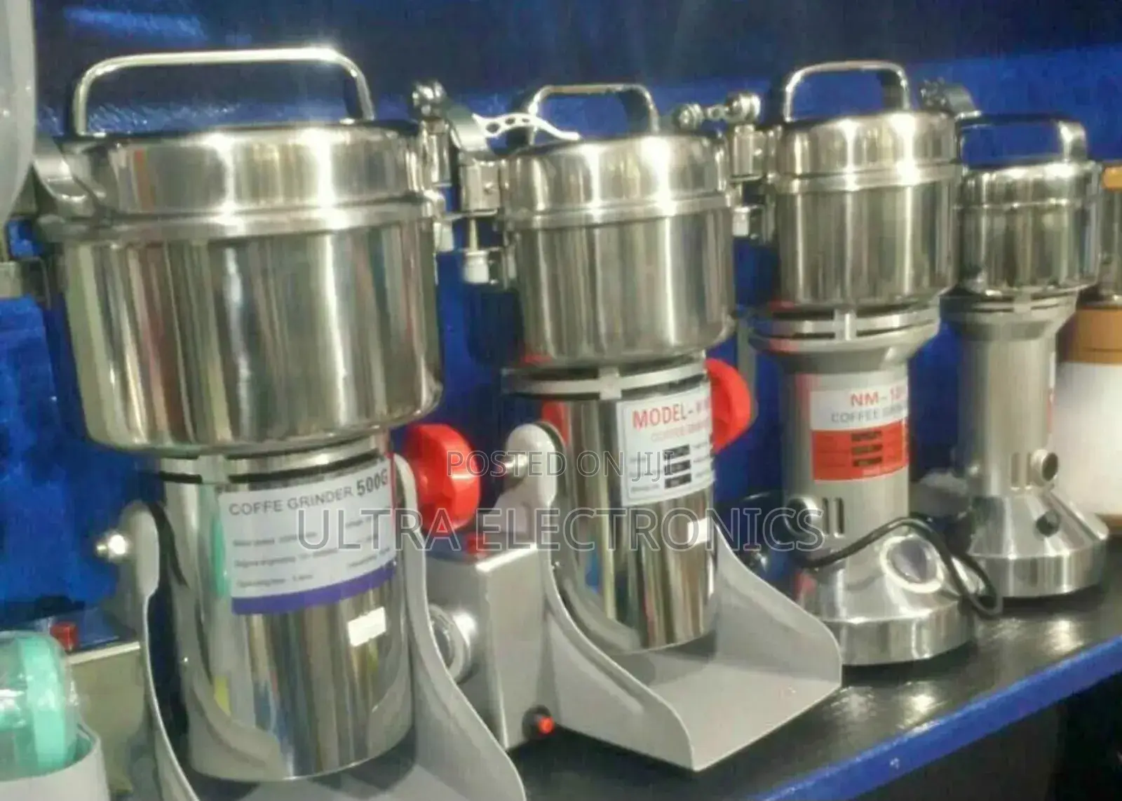 የቡና መፍጫ ማሽን Grinder High-Speed Stainless Steel Electric Grain Mill