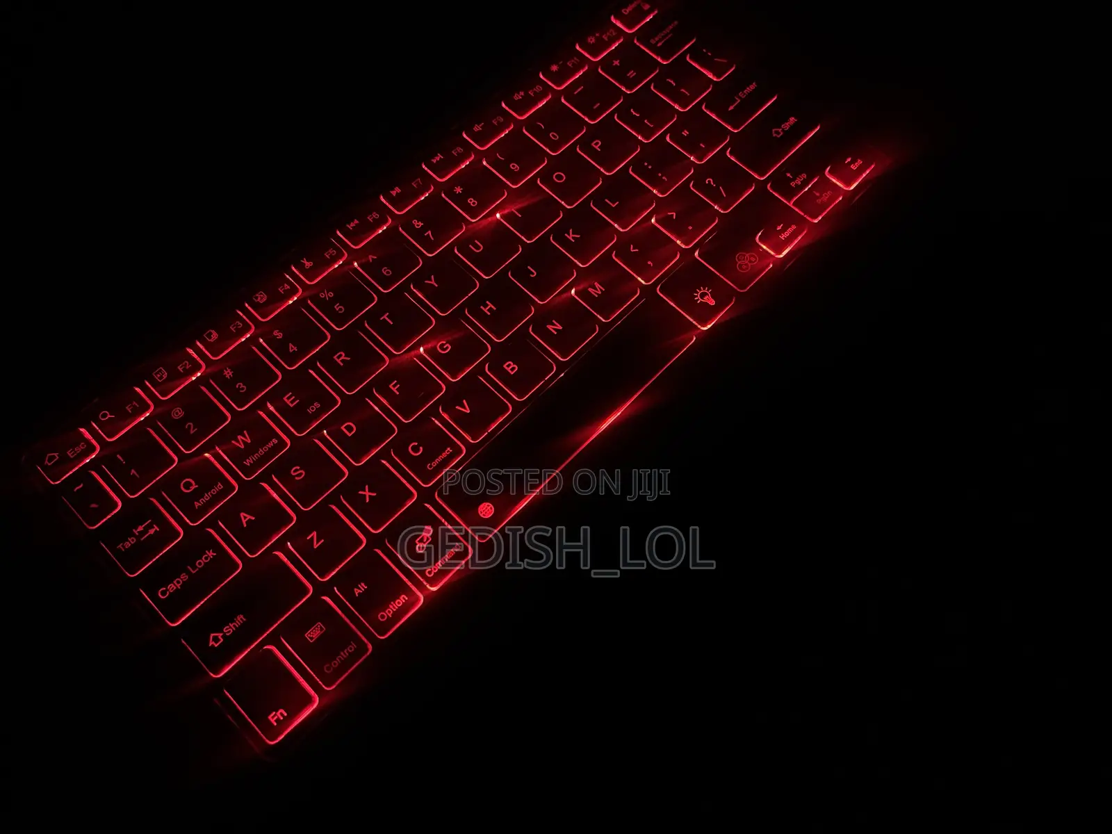 Portable Wireless Keyboard With RGB Great for Gaming and Work on the G