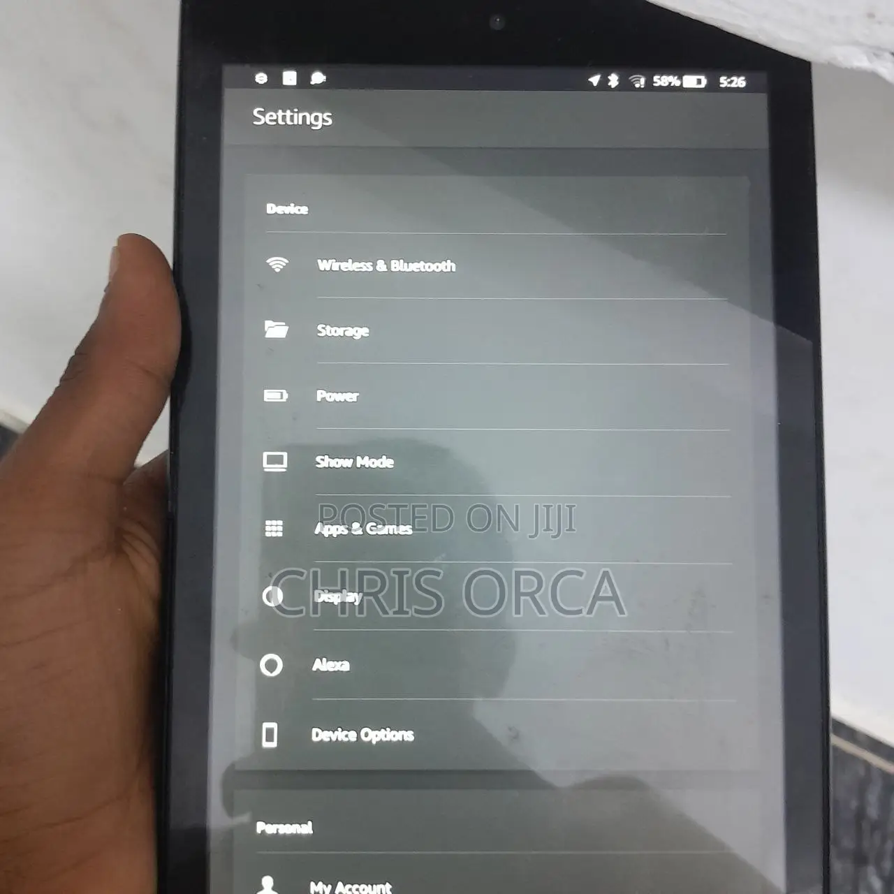 Amazon Fire HD 8 (12 gen) 16 GB Black