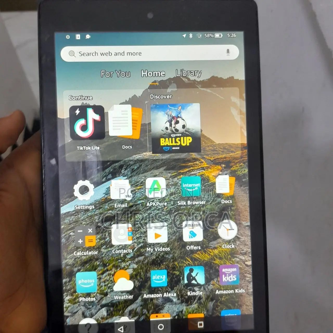 Amazon Fire HD 8 (12 gen) 16 GB Black