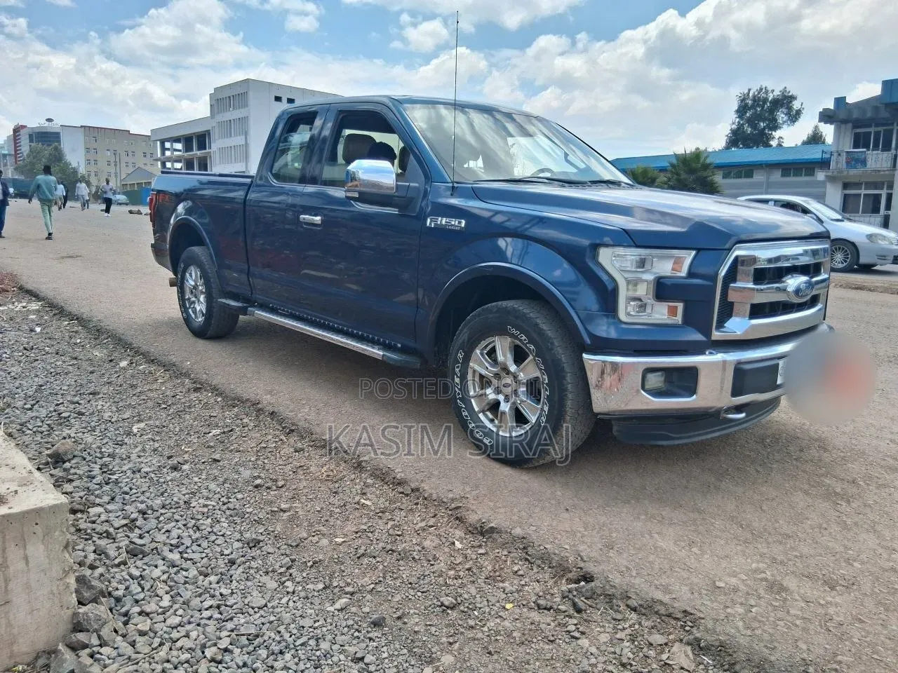 Ford F-150 Lariat 4x2 SuperCab Styleside 6.5 ft. box 145 in. WB 2017 Gray