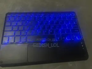 Portable Wireless Keyboard With RGB Great for Gaming and Work on the G