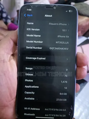 Apple iPhone XR 64 GB Blue