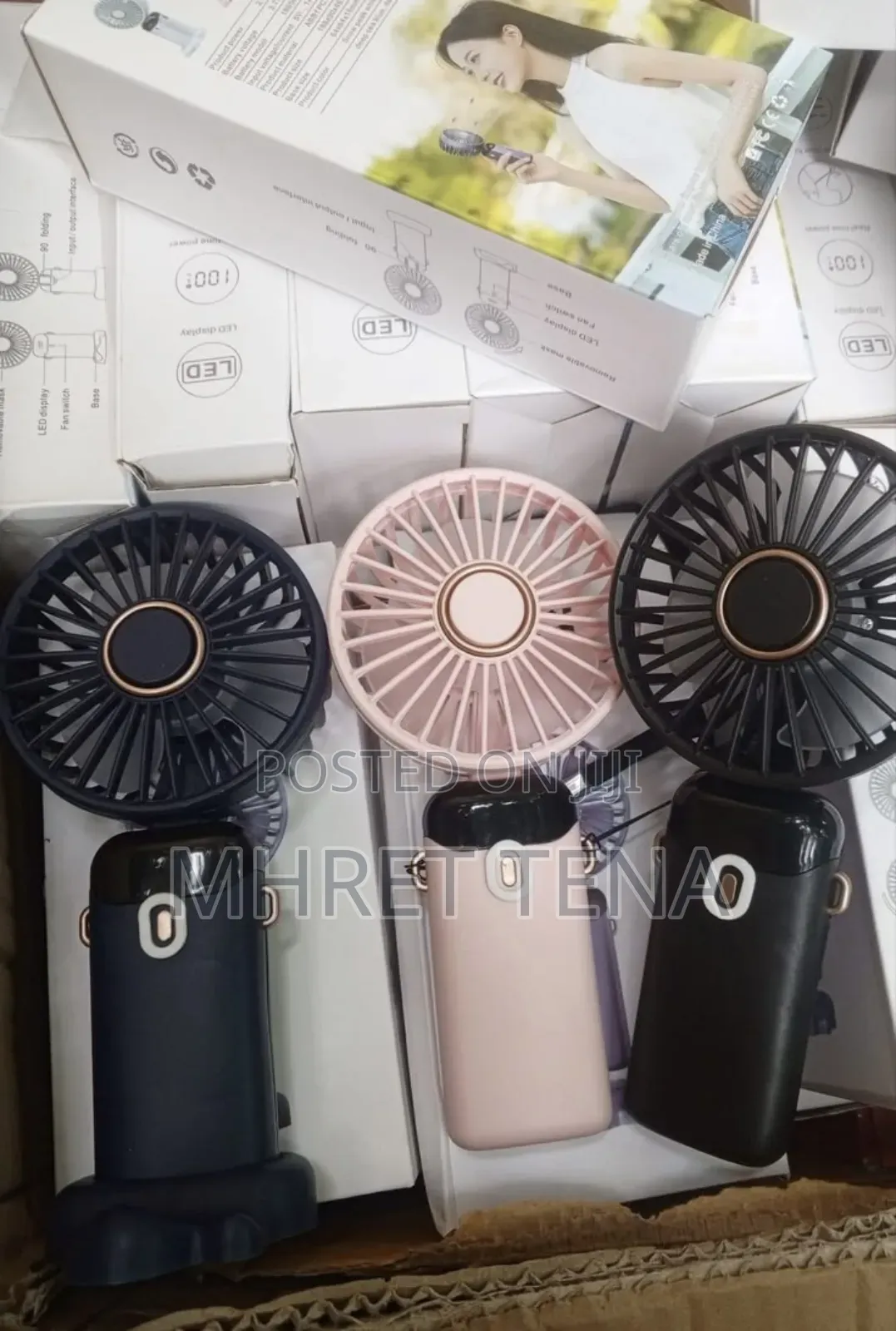 Rechargeable Mini Fan