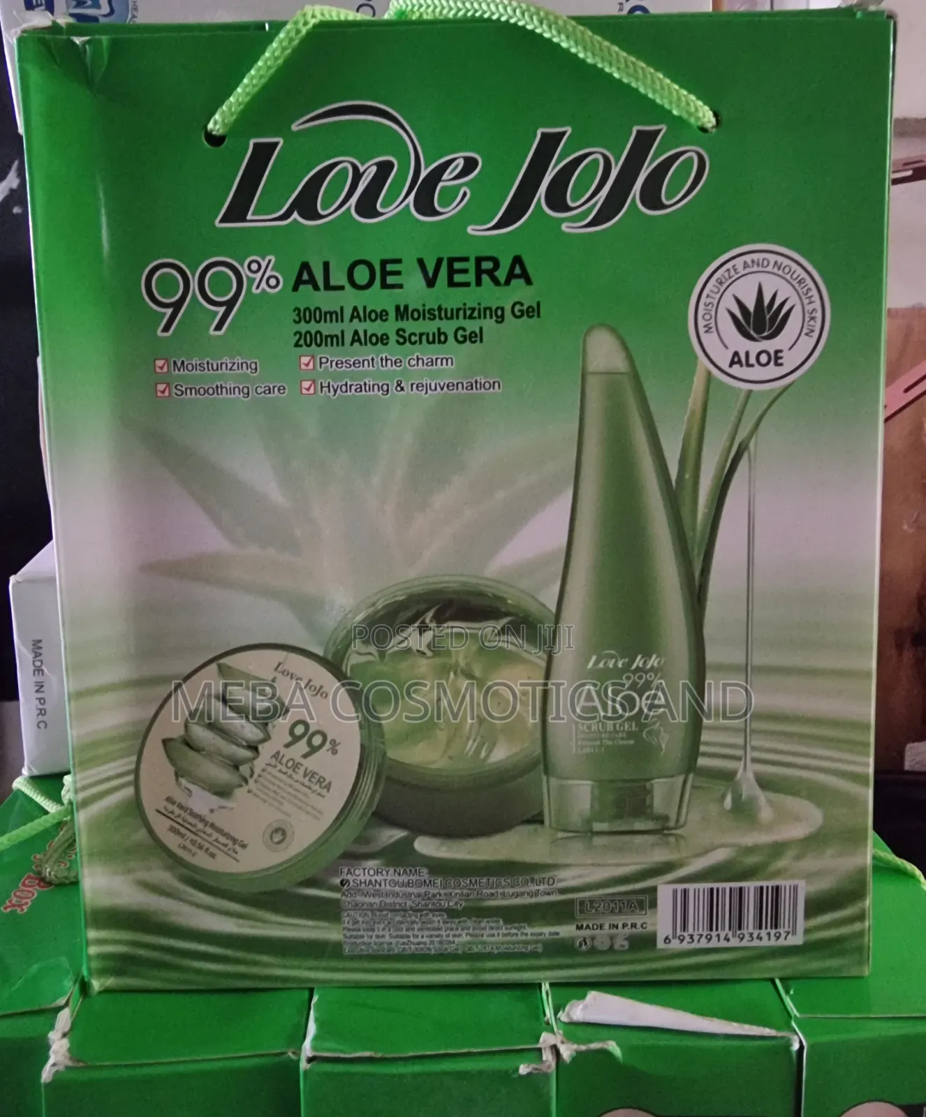 Aloe Vera Moisturizing Scrub Gel