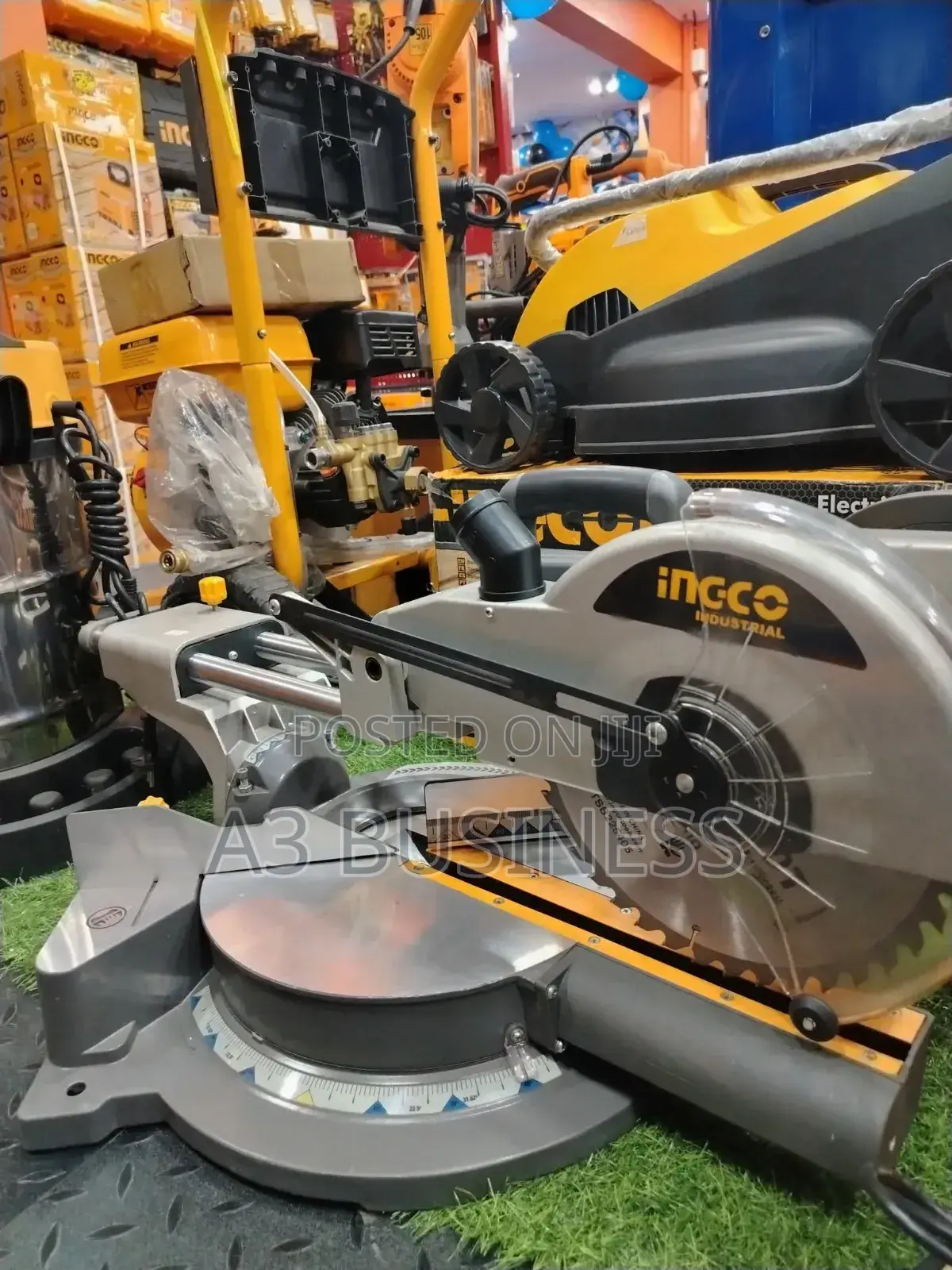 Ingco Sliding Mitre Saw - ለእንጨት እና ለአሉሚኒየም መቁረጫ ሜትርሶው
