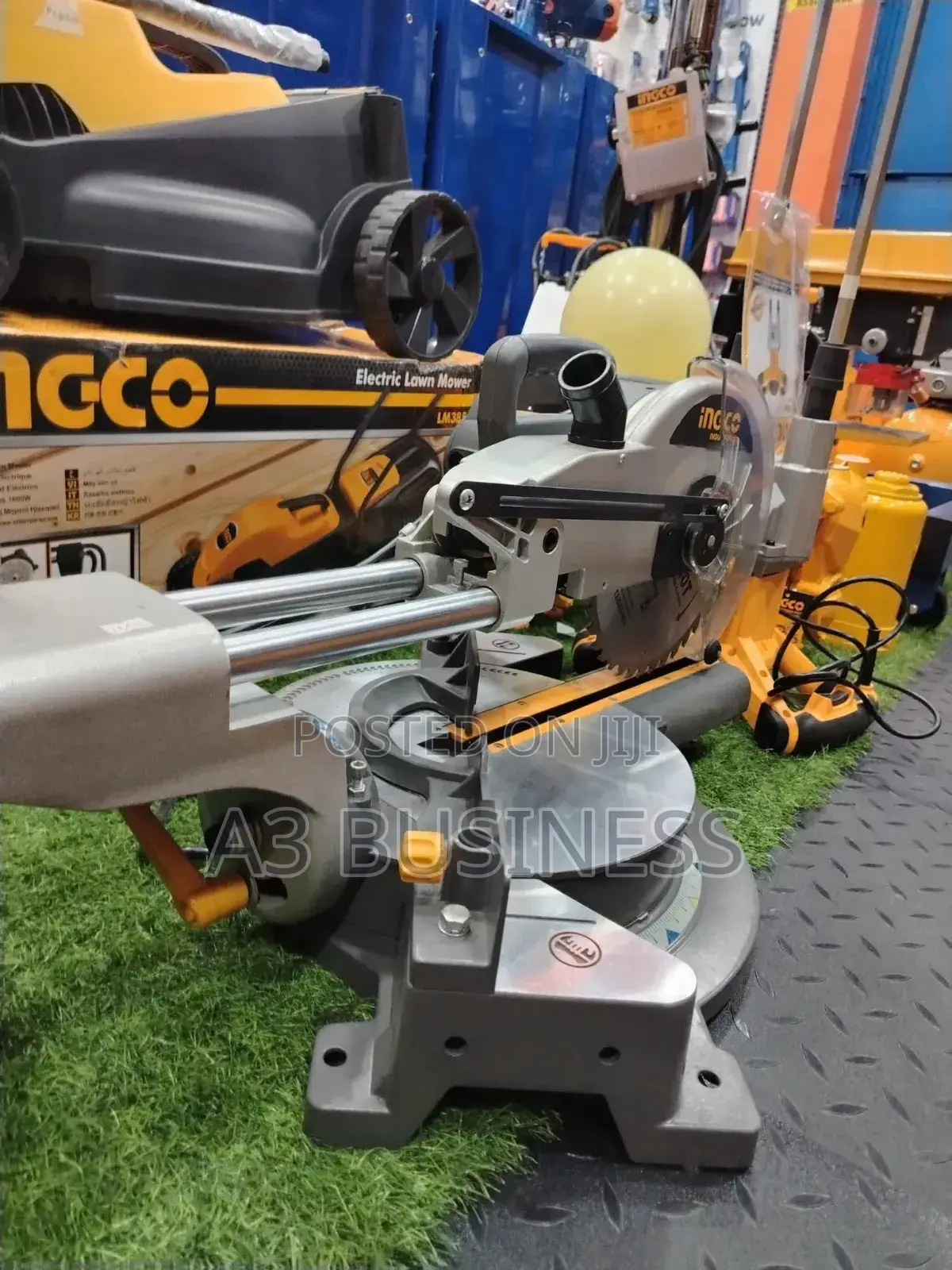 Ingco Sliding Mitre Saw - ለእንጨት እና ለአሉሚኒየም መቁረጫ ሜትርሶው