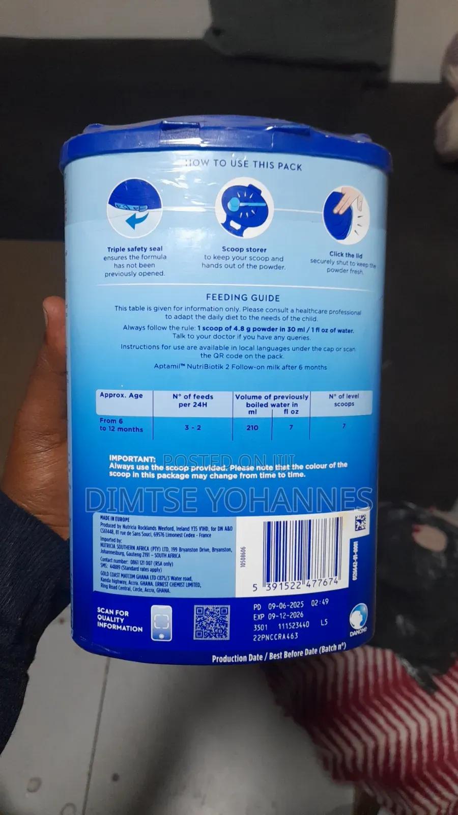 Aptamil 2 Milk